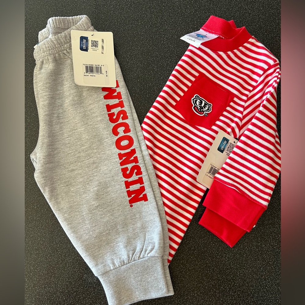 Baby Wisconsin Badgers Set